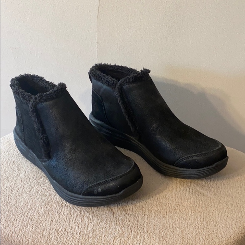 Ryka Black Ankle Boots size 7.5Wide